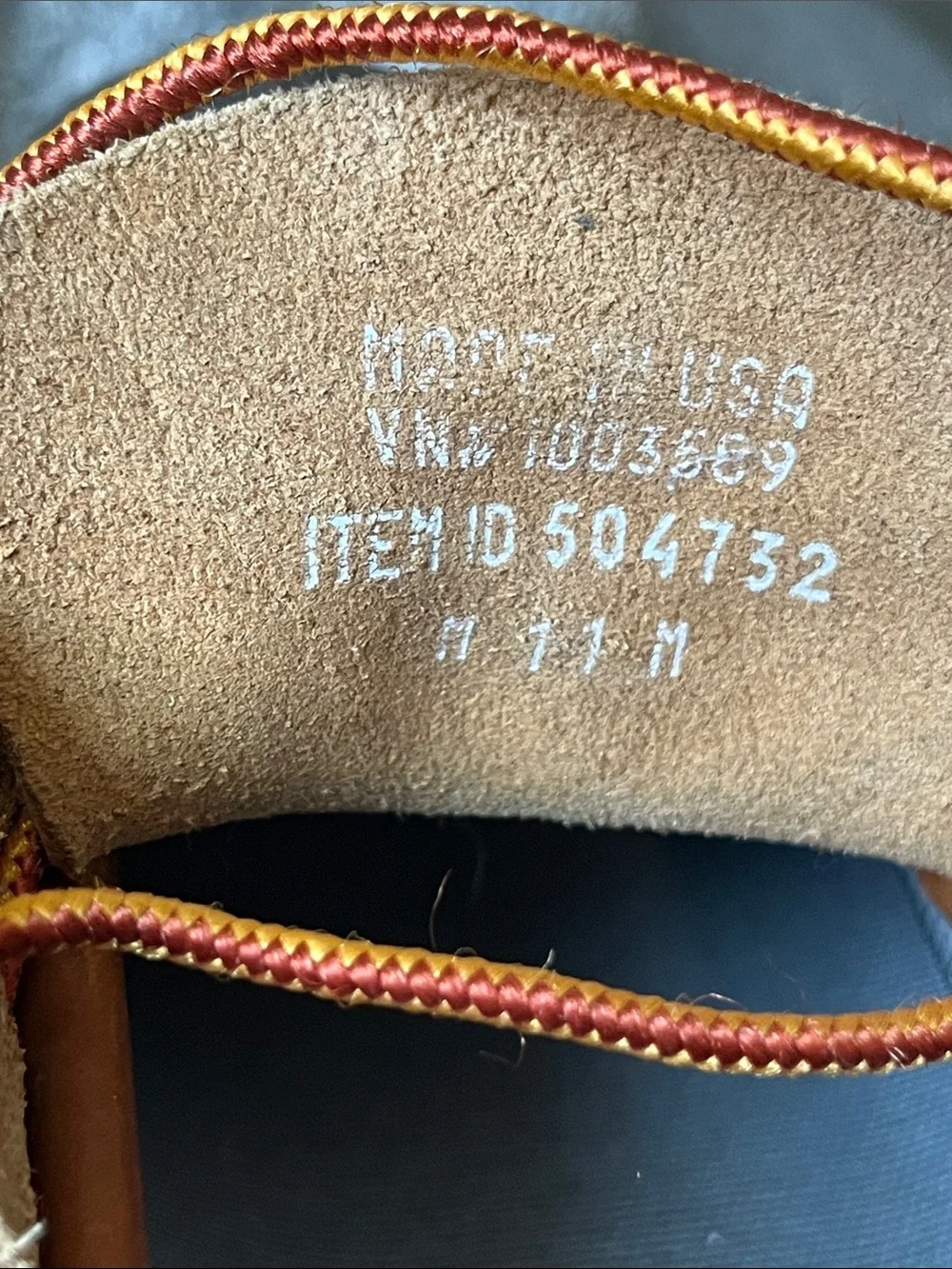 LL Bean gum shoes low boot Exc. sz M11M